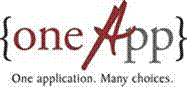 Title: OneApp - Description: OneApp logo: One application. Many choices.