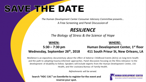 HDC Resilience Flyer