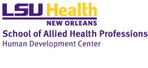 LSU New Orleans School of Allied Health Professions Human Development Center logo