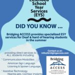 Bridging Access ESY flyer